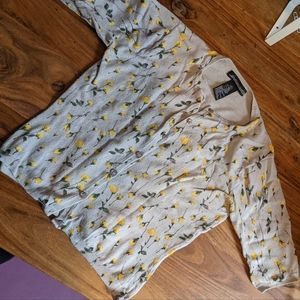 Floral cardigan